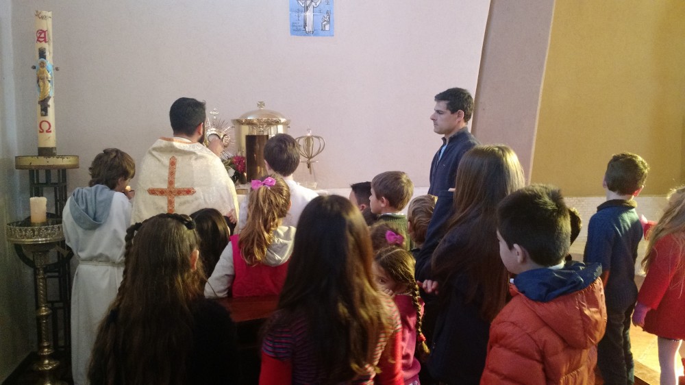 Misa de Solemnidad de Corpus Christi y día del Padre.